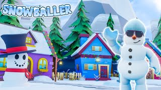 Сделал ГИГАНТСКИЙ снежный ком и проехал 999.999.999 КМ | Snowballer Simulator ROBLOX