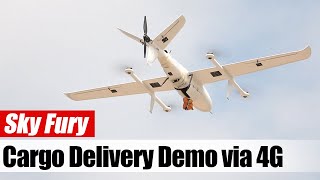 YANGDA Sky Fury VTOL Cargo Delivery via 4G