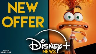 Pixar's "Inside Out 2" Disney+ Release Date Announced + New Offer Revealed | Disney Plus News