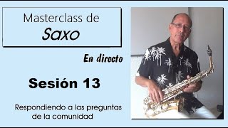 Masterclass de saxo: inversión de acordes (sesión 13)