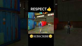 Respect👍#foryou #freefire #foryoubage #freefireshorts