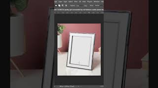 Convert a photo to mockup template with photoshop