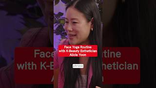 Would you do a face yoga workout?  #skincare #kbeauty #beauty #skincareroutine #podcastclips