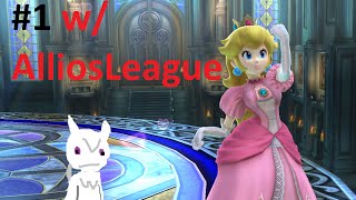 Super Smash Bros. Wii U - Online w/Allios League, Set #5 (Apr. 24) - Part 1 Hi Mewtwo!