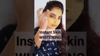 Skin whitening home remedies live results | #shorts