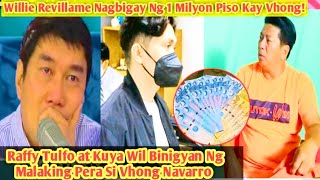 Breaking news! Willie Revillame Nagbigay Ng 1 Milyon Piso Kay Vhong Navarro Para Palayain