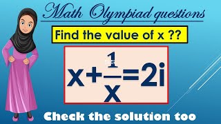 Math olympiad questions || viral math problem