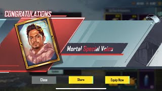 FIRST CRATE OPENING AFTER BGMI UNBAN🚀🚀😍| @MortaLyt  VOICE PACK | BGMI UNBAN | PUBG MOBILE 🚀🚀