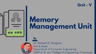 Memory Management Unit & Paging