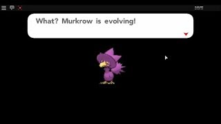 Shiny Murkrow is Evolving