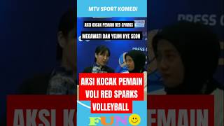 aksi kocak pemain red spark | megawati dan yeum hye seon | mtv sport komedi