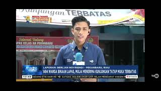 WBP mulai menerima kunjungan keluarga terbatas #TVRI