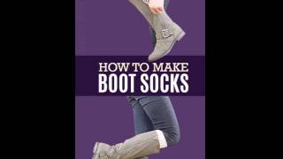 DIY Boot Socks