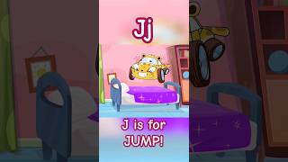 J is for JUMP! Learn ABC with Baby Cars #babycars #abc #jump