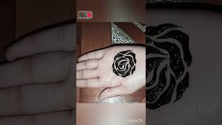 Rose mehndi design✨#shorts #youtubeshort#mehndi