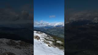 Beautiful Switzerland 🇨🇭❤️⛰️#travel #mountains #swissnature #snow