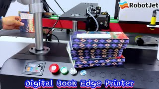 Book Edge Printing Machine, Digital Book Edge Printer