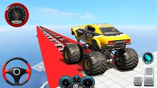 Monster Truck Race  Mega Ramp Car Racing - Impossible Car Game - Android GamePlay #2