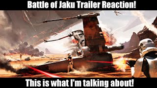 MY REACTION TO - Battlefront Battle Of Jaku Trailer