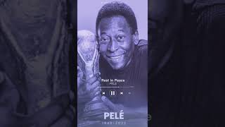 Selamat beristirahat "Pele", the greatest football player ever. #pele #rip #brazil #football