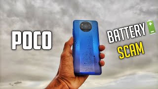 POCO X3 PRO Battery Scam 🤐🤯