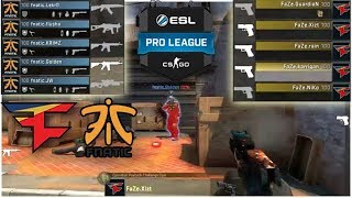 Full Eco Round Clutch! FaZe Highlights VS Fnatic  (ESL Pro League Season 7 Europe)