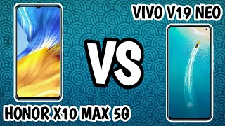 honor X10 MAX 5G vs vivo V19 NEO