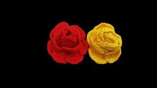 How To Crochet A Rose Flower An Easy Tutorial