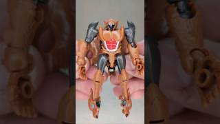 Transformers Legacy United (BeastWars) TASMANIA KID Transformation #transformers #beastwars #shorts