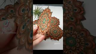 ** NEW ** #handmade #mandalaart #vinylstickers by #evartesa | #aesthetic #shortvideo