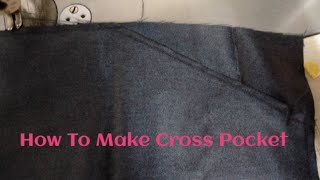 Pent Ki Side Cross Pocket Kaise Banaye || Kabir Tailor || Pent Stitching