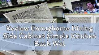 Review Enoughome Dining Side Cabinet Simple Kitchen Back Wall Household Combination Cupboard Multif