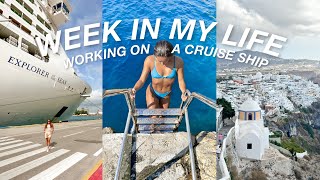 ABOARD WITH JORD: a week in my life working on a royal caribbean cruise ship! *ft. Halara* 🛳️