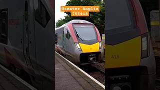 Greater Anglia 755418 at Trimley station 25/5/24 #trimley #railway #class755 #greateranglia #train