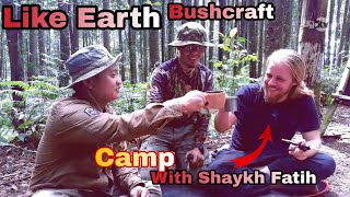 BUSHCRAFT SUKABUMI CAMP WITH SHAYKH FATIH MUSTAFA @debuonline    @rusarayacreator #shaykhfatih