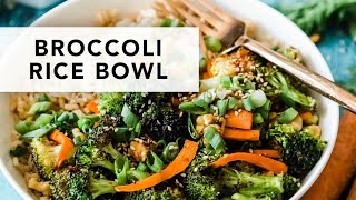 Simple Broccoli Rice Bowl Recipe