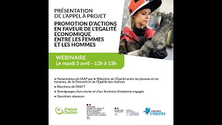 Promotion d’actions en faveur de l'Egalité Economique entre les Femmes et les Hommes