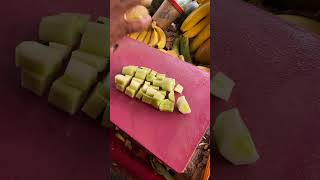 Fruit Ninja of CUCUMBER | Amazing Fruits Cutting Skills| Indian Street Food in 2024 #shorts #food