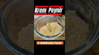 KREM PEYNİR - 3 dakikada sofrada #peynir #krem #yemek #ibrahimtatlıses