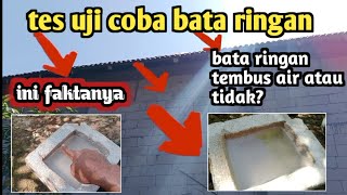 resiko rumah bata ringan tanpa plester. bata ringan langsung aci tanpa plester tembus air atau tidak