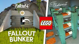 I Built a Fallout BUNKER in LEGO Fortnite | Build Showcase