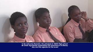 JNISSI HIGH SCHOOL OGBA LAGOS STATE HOLDS THE MAIDEN  EDITION OF LITERARY DAY