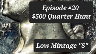 Episode 20 recap of a $500 box of Quarters!!! #coinrollhunting #coin #valuablecoins