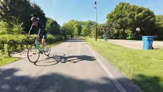 2024, June 11, Cycling on Chicago Lakefront Trail