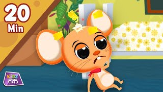 🐭🧀Hickory Dickory Dock 🐭🧀+ More Nursery Rhymes |  Hickory Dickory Baby Song | Kids Tak