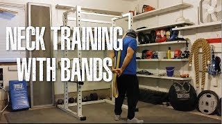 Neck Training With Resistance Bands