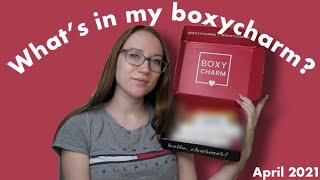 Whats in my Boxycharm? | April 2021 edition