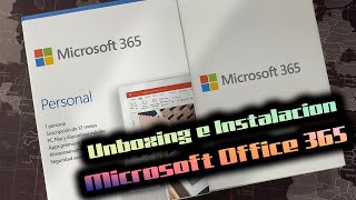 Unboxing e Instalación Microsoft Office 365 | Excel | Word | Power Point | Access | Publisher