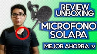 REVIEW Y UNBOXING - MICRÓFONO DE SOLAPA