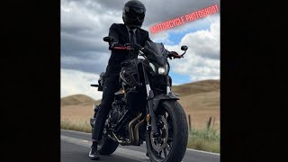 Motorcycle Photoshoot Sutter Buttes Yamaha MT-07